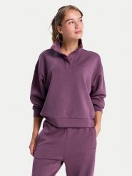 Roxy Spodnie dresowe Rise & Vibe Sweets ERJNP03660 Bordowy Regular Fit. Czerwone spodnie sportowe Roxy, bez wzorów, z dresówki. Za 249.99 zł.