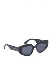 Nine West Okulary przeciwsłoneczne CEO-NW6628S Czarny. Czarne okulary przeciwsłoneczne Nine West, bez wzorów, plastikowe. Za 149.99 zł.