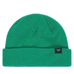Czapka Roxy. Zielone czapki zimowe Roxy, bez wzorów. Za 89.99 zł.