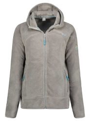 Geographical Norway Kurtka polarowa "Upalood" w kolorze szarym rozmiar: XL. Szare kurtki Geographical Norway, xl, bez wzorów, z polaru, bez kaptura. Za 103.65 zł.