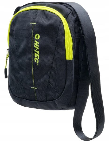 Saszetka na ramię HI-TEC SAQUET. Czarne nerki i saszetki Hi-tec, bez wzorów, z materiału, eleganckie, bez dodatków. Za 34.99 zł.