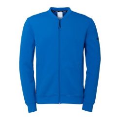 Kurtka z dresu Uhlsport ID College. Niebieskie kurtki Uhlsport, na zimę, s, bez wzorów, z dresówki, eleganckie, bez kaptura. Za 275.50 zł.