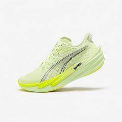 Buty do biegania damskie Puma Deviate Nitro Hyrox. Buty do biegania Puma, bez wzorów, z materiału, bez zapięcia, do biegania. Za 759.99 zł.