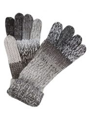 Regatta Rękawiczki "Frosty Glove VI" w kolorze szaro-czarnym rozmiar: S/M. Czarne rękawiczki Regatta, bez wzorów, prążkowane. Za 61.46 zł.