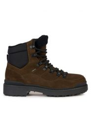 Geox Trapery D Nevegal B Abx D36UPD 022FU CB39B Brązowy. Brązowe traperki Geox, bez wzorów, ze skóry, bez obcasa, bez zapięcia. Za 849.99 zł.