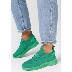 Zielone Buty Sportowe Haritte. Zielone buty treningowe Born2be, bez wzorów, z gumy, bez zapięcia. W wyprzedaży za 86.24 zł.