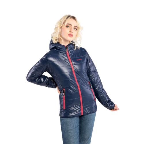 Kurtka przejściowa damska Bench Kara. Niebieskie kurtki Bench, na zimę, m, bez wzorów, bez kaptura. Za 489.00 zł.