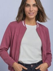 Street One bluza z kapturem Kobiety Modal różowy, 46. Czerwone bluzy Street One, bez wzorów, sportowe, bez ramiączek, z kapturem. Za 299.95 zł.
