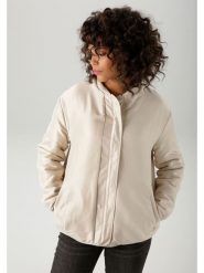 Aniston Kurtka przejściowa w kolorze beżowym rozmiar: 38. Brązowe kurtki Aniston, bez wzorów, bez kaptura. Za 122.38 zł.