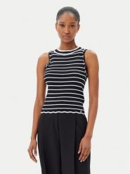 ARTIGLI Top ACMA001916 034 Czarny Regular Fit. Czarne swetry Artigli, l, bez wzorów, z wiskozy, bez kołnierzyka, bez ramiączek. Za 229.99 zł.