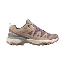 Obuwie Turystyka piesza Kobiety X ULTRA 360 LEATHER. Brązowe trekkingi Salomon, bez wzorów, z materiału, bez zapięcia, trekkingowe. Za 529.00 zł.