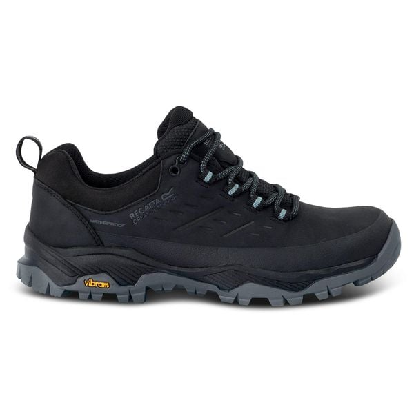 Damskie buty Blake Low. Czarne buty trekkingowe Regatta, z gumy, bez zapięcia. Za 349.99 zł.