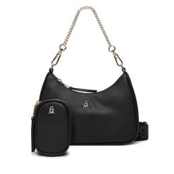 Torebka Steve Madden. Czarne torebki klasyczne Steve Madden, bez wzorów, klasyczne, bez dodatków. Za 339.99 zł.
