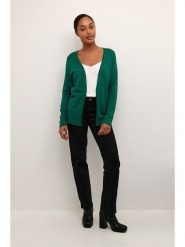 Kaffe Kardigan w kolorze zielonym rozmiar: S. Zielone swetry Kaffe, s, bez wzorów, bez ramiączek. Za 96.14 zł.