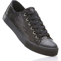 Sneakersy bonprix czarny. Buty sportowe lifestyle marki Mohito. Za 74.99 zł.