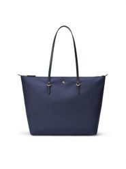 Lauren Ralph Lauren Torebka Keaton 31 431950007001 Granatowy. Niebieskie shopper bag Lauren Ralph Lauren, bez wzorów, z materiału, bez dodatków. Za 719.99 zł.