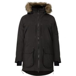 Parka Didriksons Zeus. Czarne płaszcze Didriksons, bez wzorów, sportowe, bez kaptura. W wyprzedaży za 1,767.65 zł.