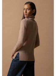 Perfect Cashmere Kaszmirowy golf w kolorze jasnoróżowym rozmiar: S. Różowe swetry Perfect Cashmere, s, bez wzorów, z kaszmiru, bez ramiączek. Za 413.99 zł.