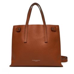 Torebka Gianni Chiarini. Brązowe torebki klasyczne Gianni Chiarini, bez wzorów, klasyczne, bez dodatków. Za 759.99 zł.
