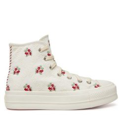 Trampki Converse. Białe trampki Converse, bez wzorów, retro, bez zapięcia. Za 289.99 zł.