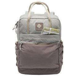 Plecak sportowo-turystyczny dla dorosłych Trail Traveler II 18L pojemność 18 L. Szare plecaki Columbia, bez wzorów, bez dodatków. Za 199.99 zł.