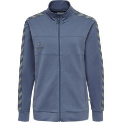 Bluza damska Hummel zip Lmove Classic. Niebieskie bluzy Hummel, xl, bez wzorów, bez kaptura, na fitness i siłownię. W wyprzedaży za 242.95 zł.