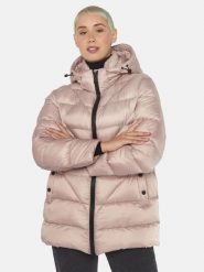 Fuchs Schmitt Kurtka pikowana w kolorze jasnoróżowym rozmiar: 46. Różowe kurtki Fuchs Schmitt, bez wzorów, bez kaptura. Za 404.99 zł.