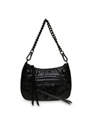 Steve Madden Torebka Bvilma Crossbody SM13001250-02002-BBL Czarny. Czarne torebki klasyczne Steve Madden, bez wzorów, ze skóry, bez dodatków. Za 119.99 zł.