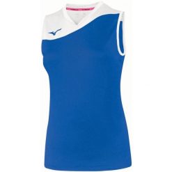 Koszulka damska Mizuno Authentic Myou. Białe t-shirty sportowe Mizuno, s, bez wzorów, bez ramiączek, na fitness i siłownię. Za 145.50 zł.