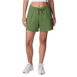 Spodenki sportowe damskie Trek French Terry Wmns Shorts. Czerwone szorty sportowe Columbia, bez wzorów, z bawełny. Za 149.99 zł.
