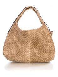 Lucca Baldi Skórzany shopper bag "Pitigliano" w kolorze beżowym - 41 x 34 x 30 cm rozmiar: onesize. Brązowe shopper bag Lucca Baldi, bez wzorów, z materiału, na ramię, bez dodatków. Za 393.45 zł.