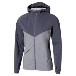 Damska bluza dresowa z kapturem Mizuno Charge. Szare bluzy Mizuno, m, bez wzorów, z dresówki, eleganckie, bez ramiączek, z kapturem. Za 672.50 zł.