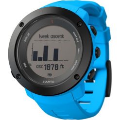 Suunto Zegarek sportowy GPS Ambit3 Vertical Suunto Blue roz. uniw (SS021969000). Czerwone zegarki sportowe Suunto. Za 1,620.00 zł.