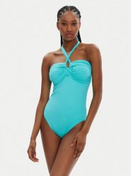 Seafolly Strój kąpielowy S. Collective 10271-942 Turkusowy. Niebieskie stroje jednoczęściowe Seafolly, bez wzorów, z syntetyku. Za 339.99 zł.