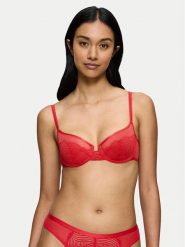 Triumph Biustonosz z fiszbiną Delightful Spotlight 10219854 Czerwony. Czerwone biustonosze Triumph, bez wzorów, z syntetyku. Za 70.00 zł.