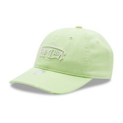 Czapka z daszkiem Von Dutch. Zielone czapki z daszkiem Von Dutch, bez wzorów. Za 99.99 zł.