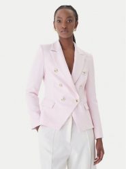 Rinascimento Marynarka CFC0128639003 Różowy Regular Fit. Czerwone marynarki i żakiety Rinascimento, xs, bez wzorów, z syntetyku, bez ramiączek. Za 789.99 zł.