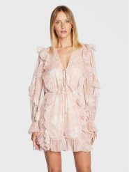 Ted Baker Kombinezon Irvete 261833 Różowy Regular Fit. Czerwone sukienki Ted Baker, bez wzorów, z syntetyku, bez kołnierzyka, bez ramiączek. Za 839.99 zł.