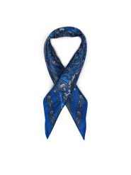 LAUREN RALPH LAUREN Chusta jedwabna Paisley Sandwashed 454P09786001 Niebieski. Niebieskie chusty Lauren Ralph Lauren, bez wzorów, z jedwabiu. Za 519.99 zł.