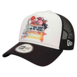 Czapka z daszkiem New Era Bugs Bunny and Friends Trucker 60565412. Czarne czapki z daszkiem New Era, bez wzorów. Za 125.00 zł.