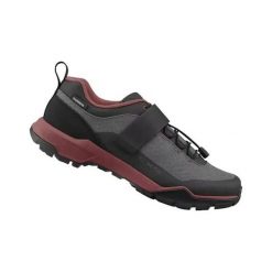 Buty damskie Shimano SH-EX500. Czarne buty treningowe Shimano, bez wzorów, z gumy, bez zapięcia, rowerowe. Za 504.00 zł.