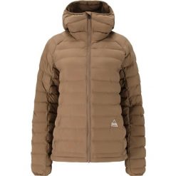 Damska kurtka z kapturem SOS Furano. Zielone kurtki SOS, na zimę, l, bez wzorów, z materiału, eleganckie, z kapturem. Za 623.00 zł.