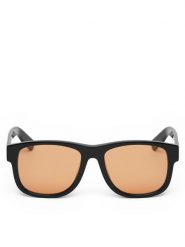 Billabong Okulary przeciwsłoneczne BB6776 Czarny. Czarne okulary przeciwsłoneczne Billabong, bez wzorów, z tworzywa sztucznego, plastikowe. Za 139.99 zł.