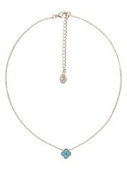 U.S. Polo Assn. Pozłacany naszyjnik z turkusem - dł. 36 cm rozmiar: onesize. Niebieskie naszyjniki U.S. Polo Assn., z materiału, z turkusem, metalowe. Za 69.99 zł.