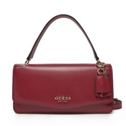 Torebka Guess. Czerwone torebki klasyczne Guess, z aplikacjami, klasyczne, bez dodatków. Za 469.99 zł.