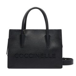 Torebka Coccinelle. Czarne torebki klasyczne Coccinelle, bez wzorów, bez dodatków. Za 1,399.00 zł.