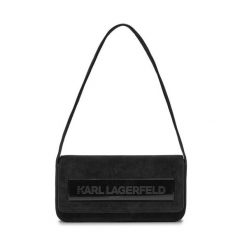 Torebka KARL LAGERFELD. Czarne torebki klasyczne KARL LAGERFELD, bez wzorów, klasyczne, bez dodatków. Za 819.99 zł.