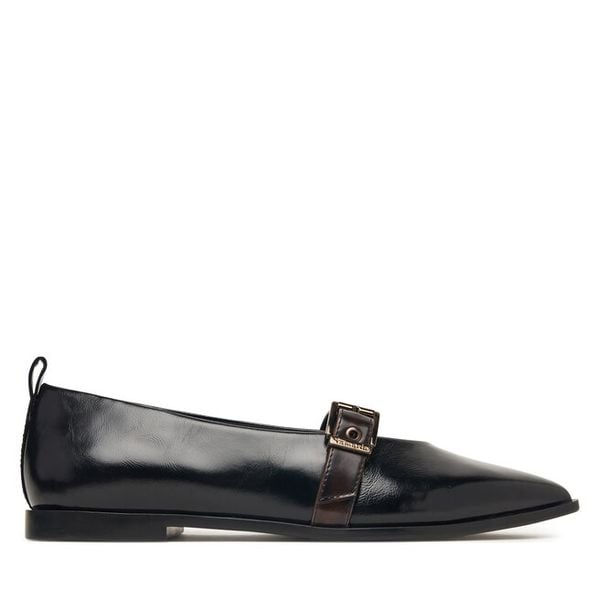 Baleriny Tamaris. Czarne baleriny Tamaris, bez wzorów, bez obcasa, bez zapięcia. Za 364.99 zł.
