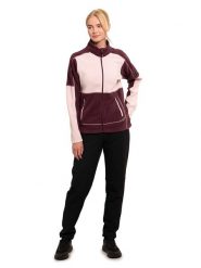 Icepeak Bluza polarowa "Clemons" w kolorze fioletowo-jasnoróżowym rozmiar: S. Różowe bluzy bez kaptura Icepeak, s, bez wzorów, z polaru, bez kaptura. Za 132.36 zł.