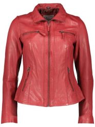 7eleven Skórzana kurtka w kolorze czerwonym rozmiar: 40. Czerwone kurtki 7eleven, bez wzorów, ze skóry, bez kaptura. Za 434.99 zł.